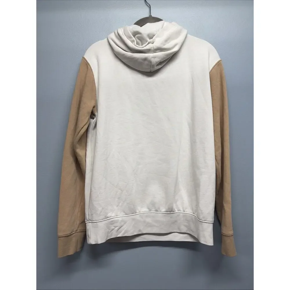 Jordan White & Tan Hoodie + Shorts Set - Nike Jordan - Sz XL (13-15 Years)